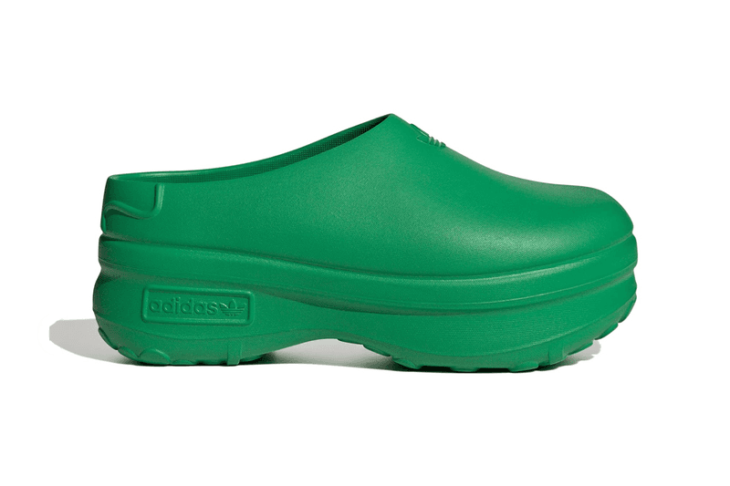 adidas 正式推出橡膠厚底穆勒拖鞋「adiFom Stan Smith Mule」