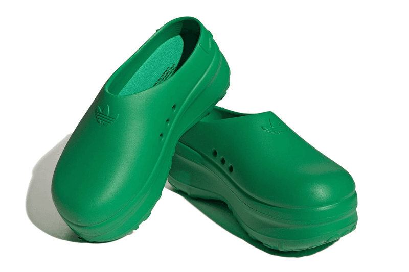 adidas 正式推出橡膠厚底穆勒拖鞋「adiFom Stan Smith Mule」