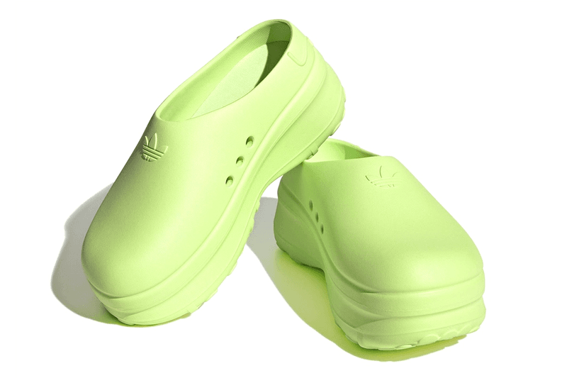 adidas 正式推出橡膠厚底穆勒拖鞋「adiFom Stan Smith Mule」