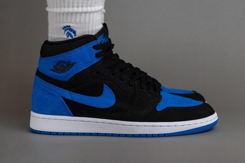 率先上腳 Air Jordan 1 經典配色復刻「Royal Reimagined」