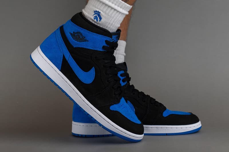 率先上腳 Air Jordan 1 經典配色復刻「Royal Reimagined」