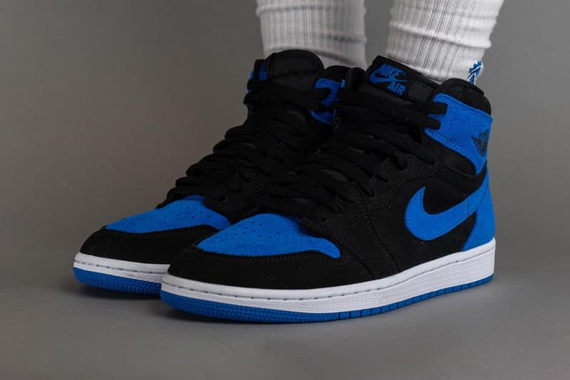 率先上腳 Air Jordan 1 經典配色復刻「Royal Reimagined」