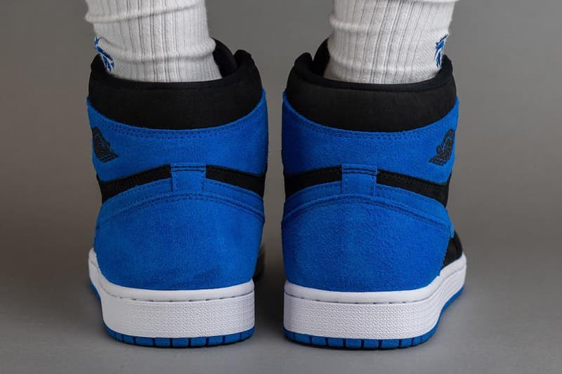 率先上腳 Air Jordan 1 經典配色復刻「Royal Reimagined」