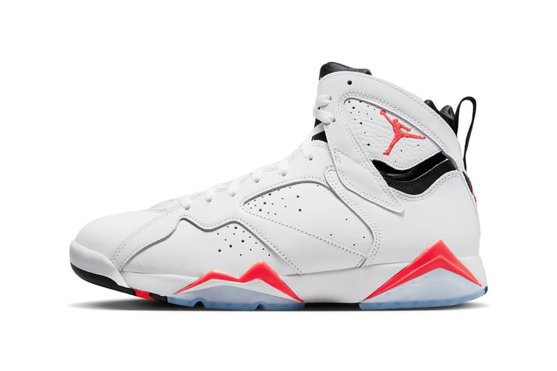 Air Jordan 7「White Infrared」官方圖輯、發售情報正式公佈