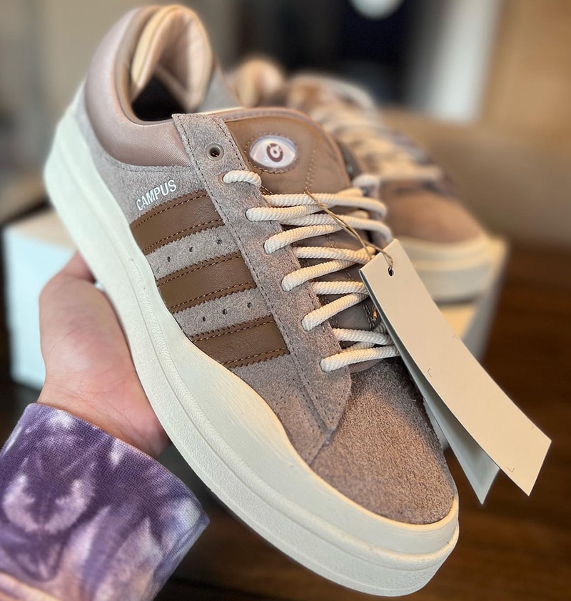 Bad Bunny x adidas Campus Light 最新聯名配色「Brown」曝光