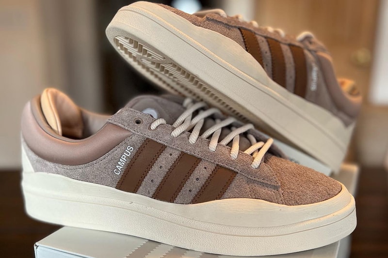 Bad Bunny x adidas Campus Light 最新聯名配色「Brown」曝光