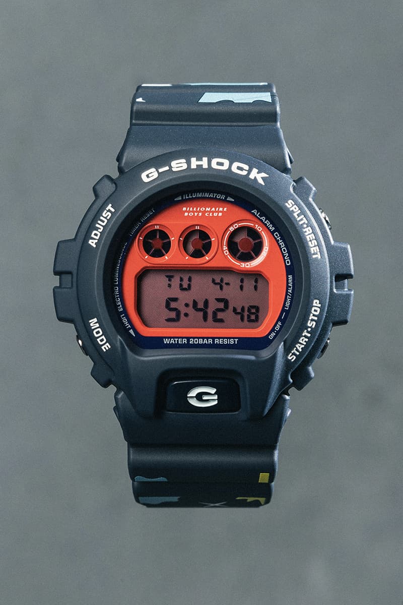 Billionaire Boys Club x G-Shock 全新聯名系列錶款正式發佈