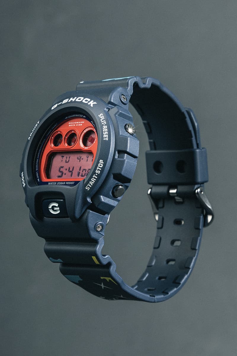 Billionaire Boys Club x G-Shock 全新聯名系列錶款正式發佈