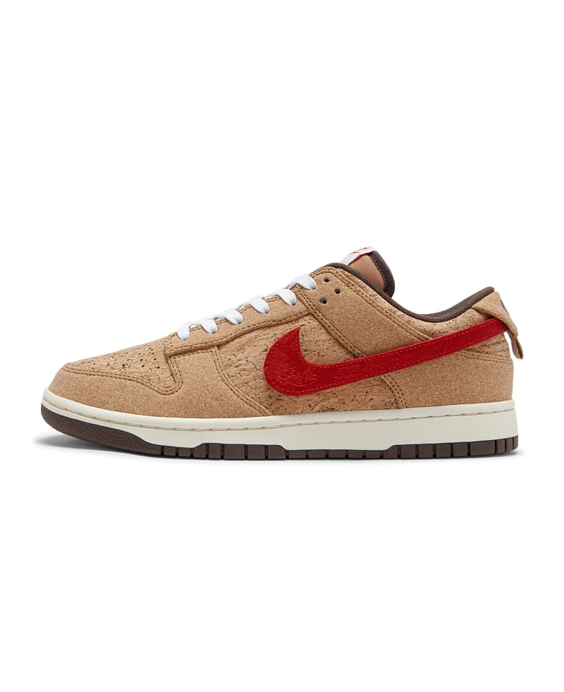 以軟木物料打造！CLOT x Nike Cork Dunk 最新聯名鞋款正式登場