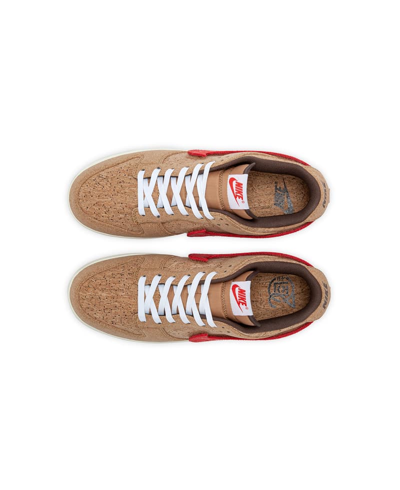 以軟木物料打造！CLOT x Nike Cork Dunk 最新聯名鞋款正式登場