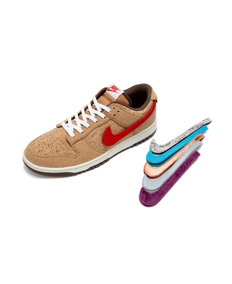 以軟木物料打造！CLOT x Nike Cork Dunk 最新聯名鞋款正式登場