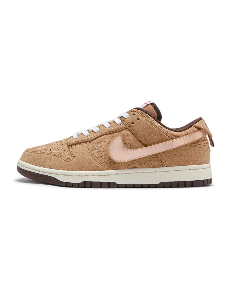 以軟木物料打造！CLOT x Nike Cork Dunk 最新聯名鞋款正式登場