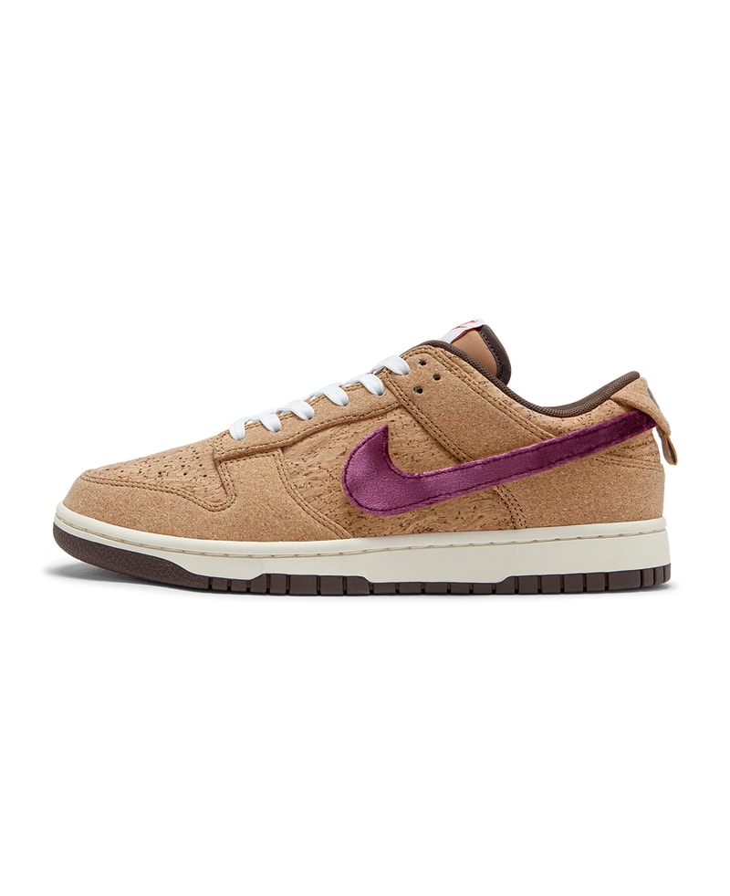 以軟木物料打造！CLOT x Nike Cork Dunk 最新聯名鞋款正式登場