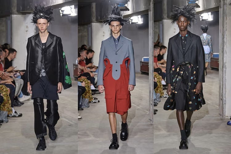 COMME des GARÇONS HOMME PLUS 2024 春夏系列大秀登場