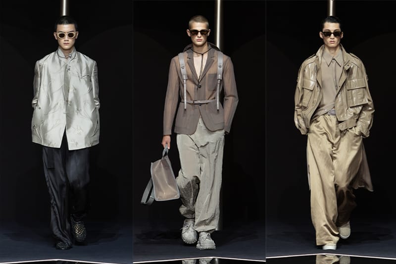 Emporio Armani 2024 春夏男裝系列大秀「The Essence Of The Night」正式登場