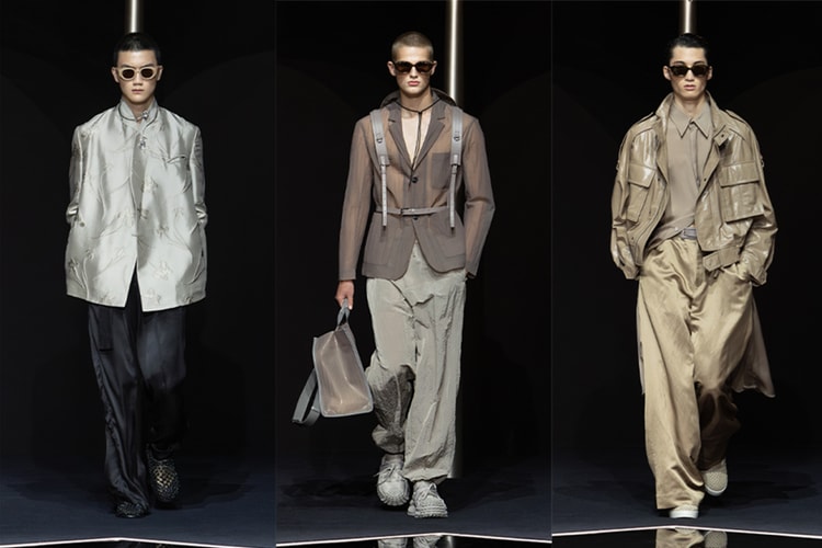 Emporio Armani 2024 春夏男裝系列大秀「The Essence Of The Night」正式登場