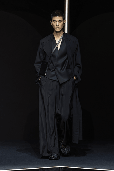 Emporio Armani 2024 春夏男裝系列大秀「The Essence Of The Night」正式登場