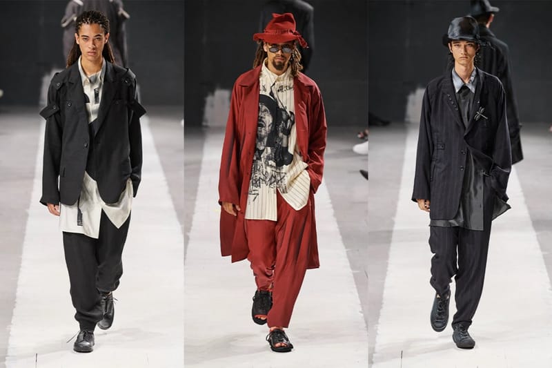 Yohji Yamamoto 正式發佈 2024 春夏男裝系列大秀