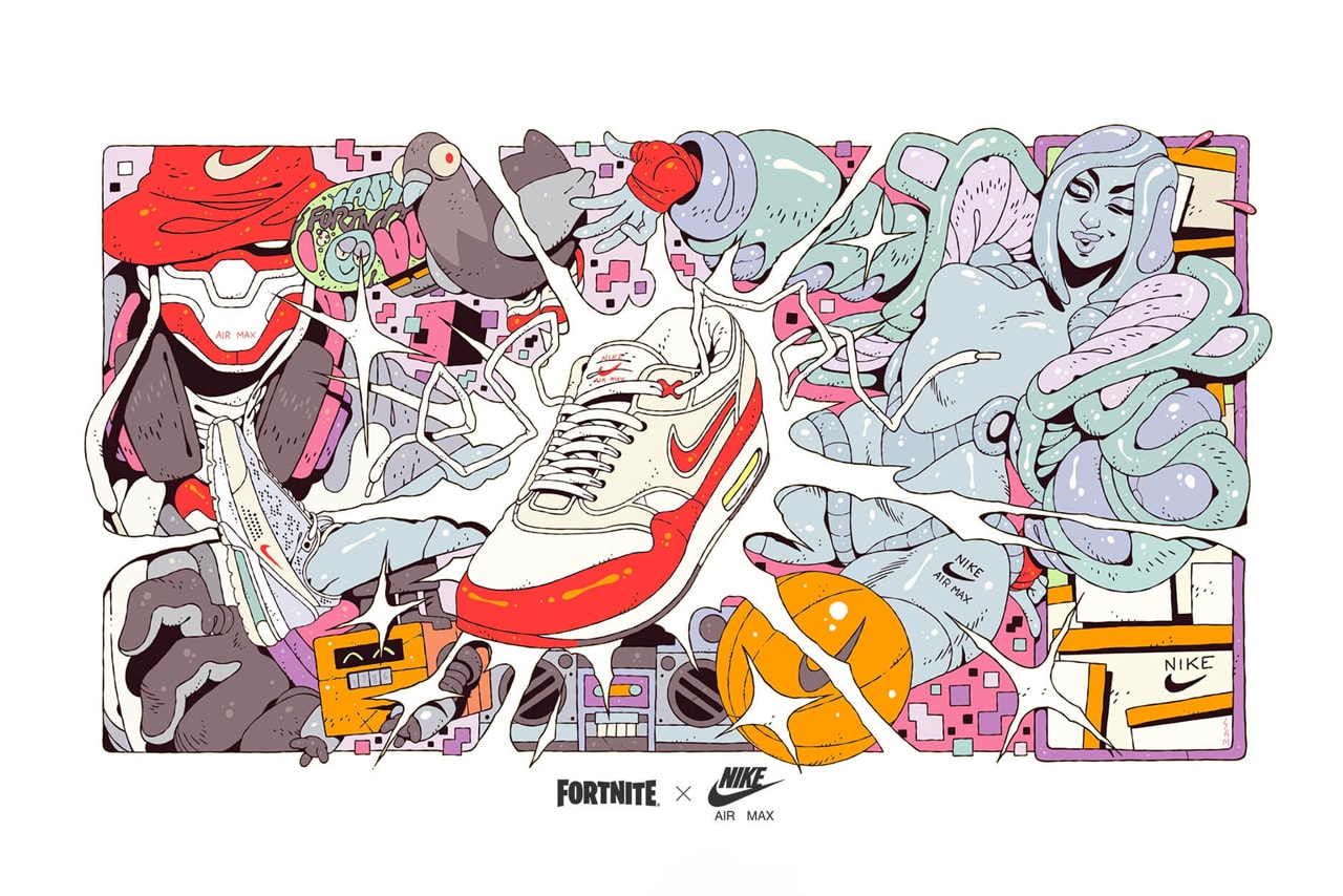Nike x《要塞英雄 Fortnite》全新聯名企劃正式登場