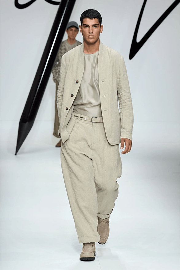 Giorgio Armani 2024 春夏男裝系列大秀正式登場