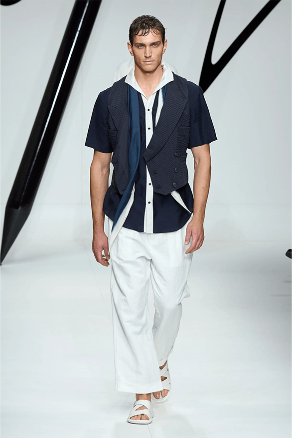 Giorgio Armani 2024 春夏男裝系列大秀正式登場