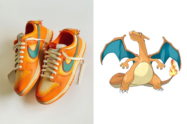 設計師打造 Nike Dunk Low 全新「噴火龍 Charizard」主題定製配色