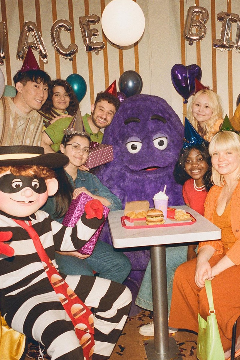 直擊奶昔大哥 Grimace 生日派對!McDonald's 正式推出限定套餐