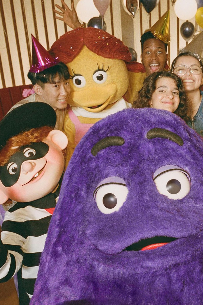 直擊奶昔大哥 Grimace 生日派對！McDonald's 正式推出限定套餐