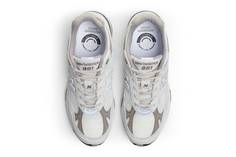 New Balance 991 Made in UK 全新配色「Star White」官方圖輯、發售情報公開