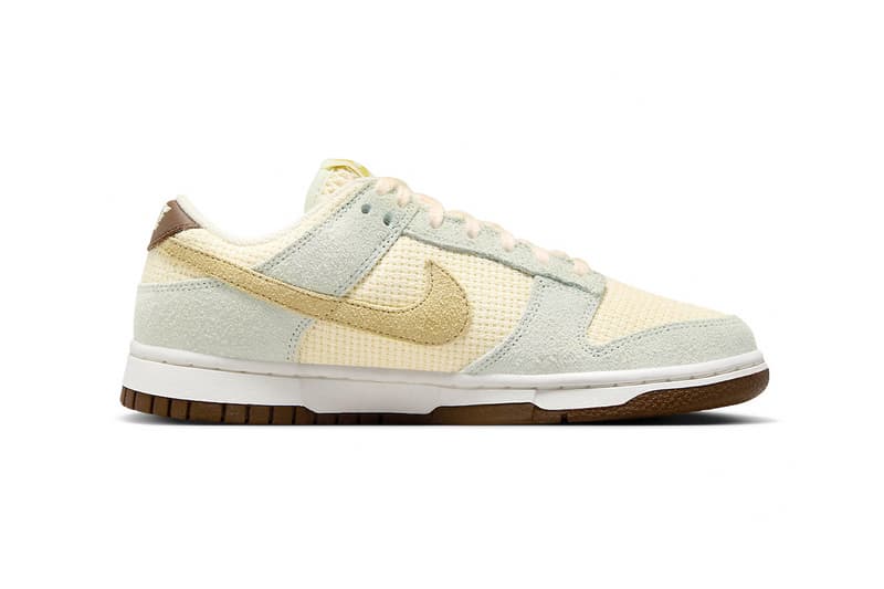 Nike 推出全新麻布絨面革混合材質 Dunk Low 鞋款