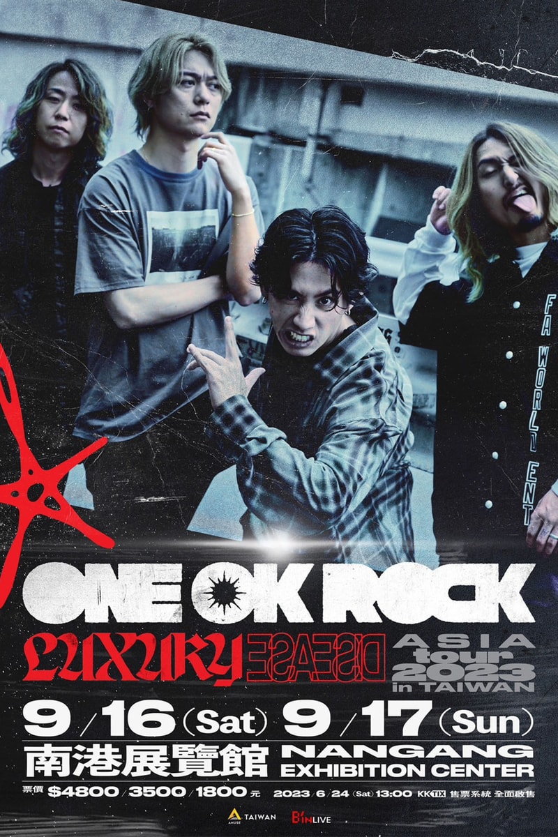 日本搖滾天團 ONE OK ROCK 強勢回歸！亞洲巡演確定登陸港台
