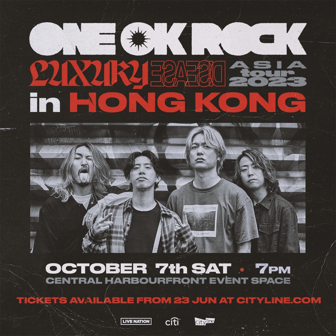 日本搖滾天團 ONE OK ROCK 強勢回歸！亞洲巡演確定登陸港台