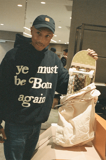 Pharrell Williams 正式開設聚焦於 Louis Vuitton 全新社群帳號