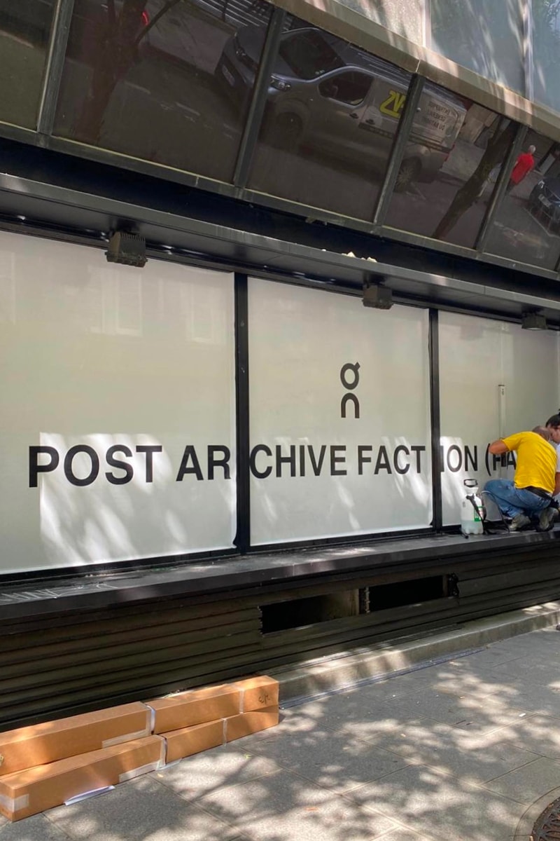 POST ARCHIVE FACTION x 瑞士運動品牌 On 首個合作系列正式登場