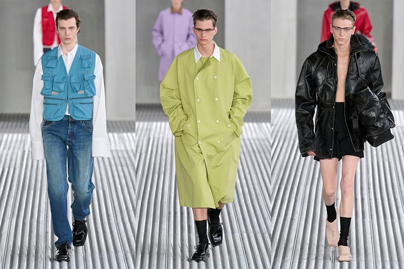 Raf Simons 與 Miuccia Prada 共同打造 Prada 2024 最新男裝系列大秀