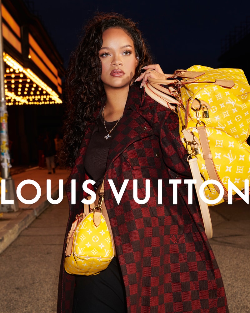 Rihanna 演繹 Louis Vuitton 2024 春夏男士系列特輯