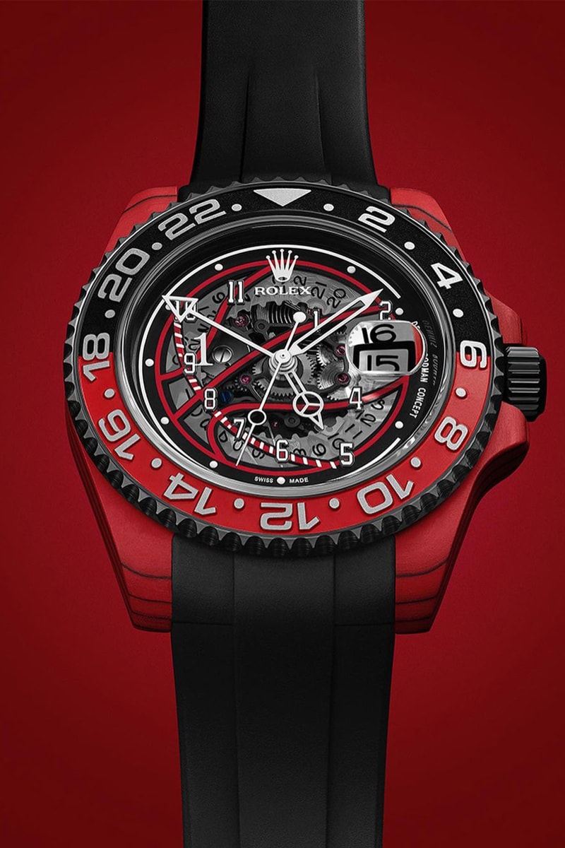 Skeleton Concept 攜手 Dennis Rodman 打造全新 Rolex GMT-Master II 定製錶款