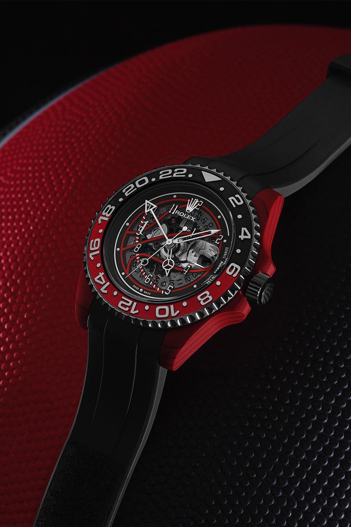 Skeleton Concept 攜手 Dennis Rodman 打造全新 Rolex GMT-Master II 定製錶款
