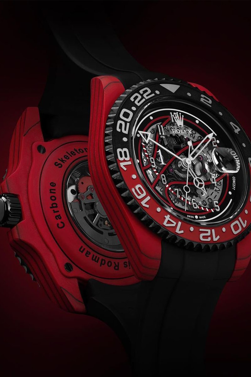 Skeleton Concept 攜手 Dennis Rodman 打造全新 Rolex GMT-Master II 定製錶款