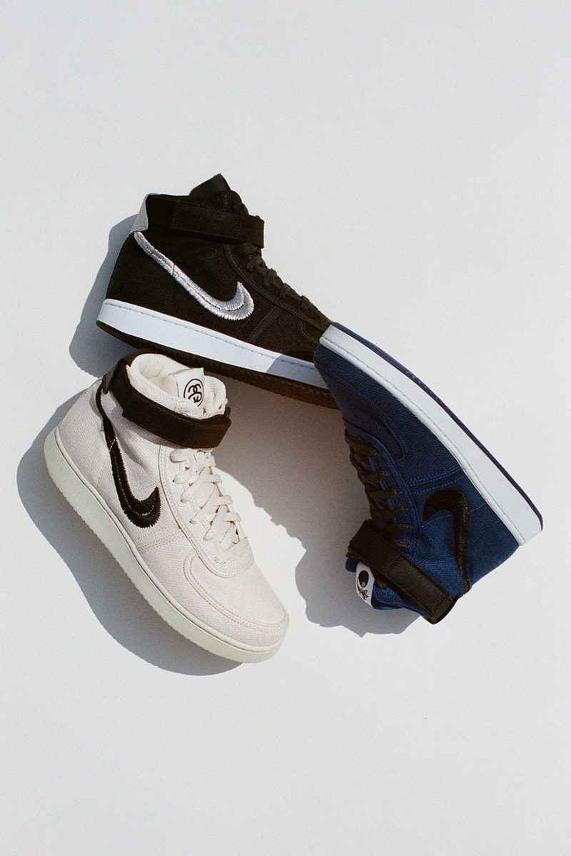 Stüssy x Nike Vandal High 最新聯名系列鞋款完整登場