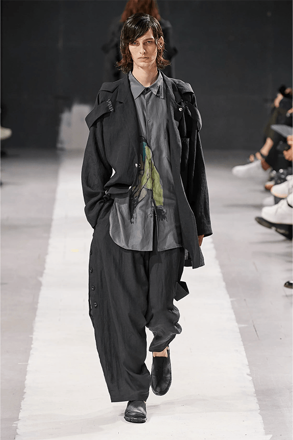 Yohji Yamamoto 正式發佈 2024 春夏男裝系列大秀