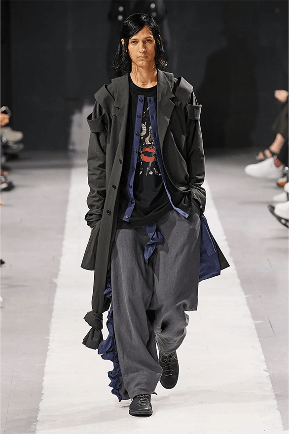 Yohji Yamamoto 正式發佈 2024 春夏男裝系列大秀