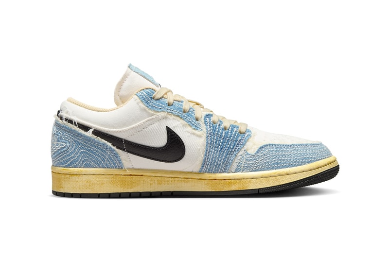 率先近賞 Air Jordan 1 Low「Sashiko」官方圖輯
