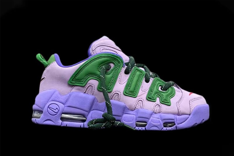率先近賞 AMBUSH x Nike Air More Uptempo Low 最新配色「Lavender」