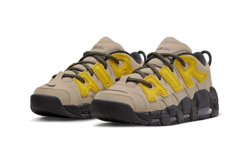 AMBUSH x Nike Air More Uptempo Low 「Limestone」 正式發佈官方圖輯