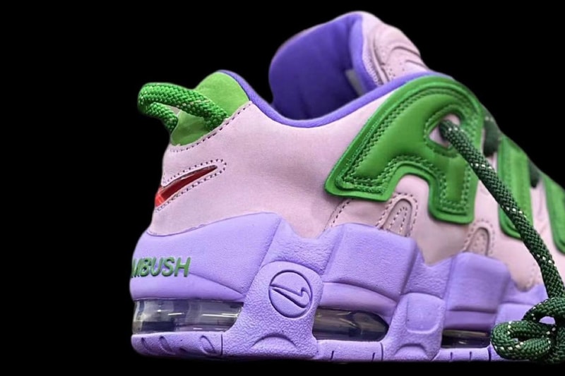 率先近賞 AMBUSH x Nike Air More Uptempo Low 最新配色「Lavender」