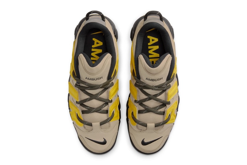 AMBUSH x Nike Air More Uptempo Low 「Limestone」 正式發佈官方圖輯