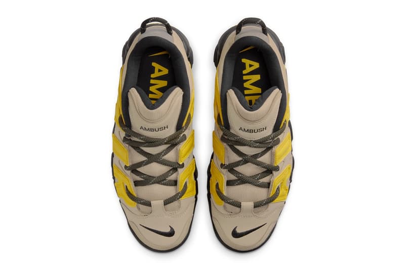 AMBUSH x Nike Air More Uptempo Low 「Limestone」 正式發佈官方圖輯