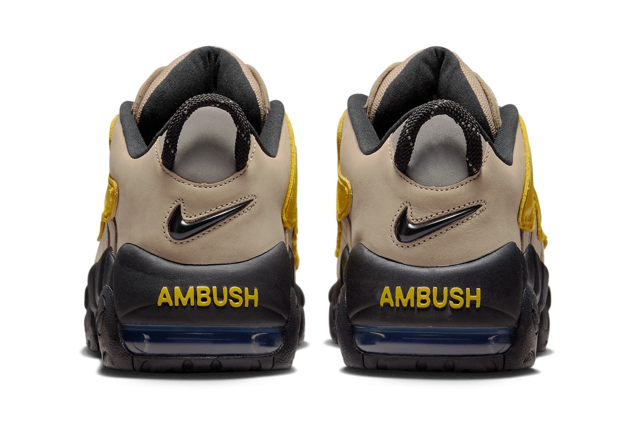 AMBUSH x Nike Air More Uptempo Low 「Limestone」 正式發佈官方圖輯