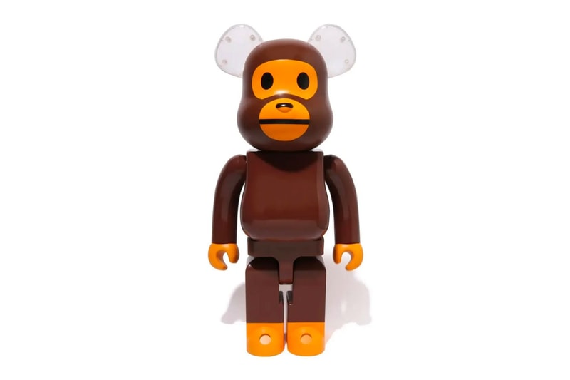 A BATHING APE® x BE@RBRICK 推出聯乘收藏品 Baby Milo